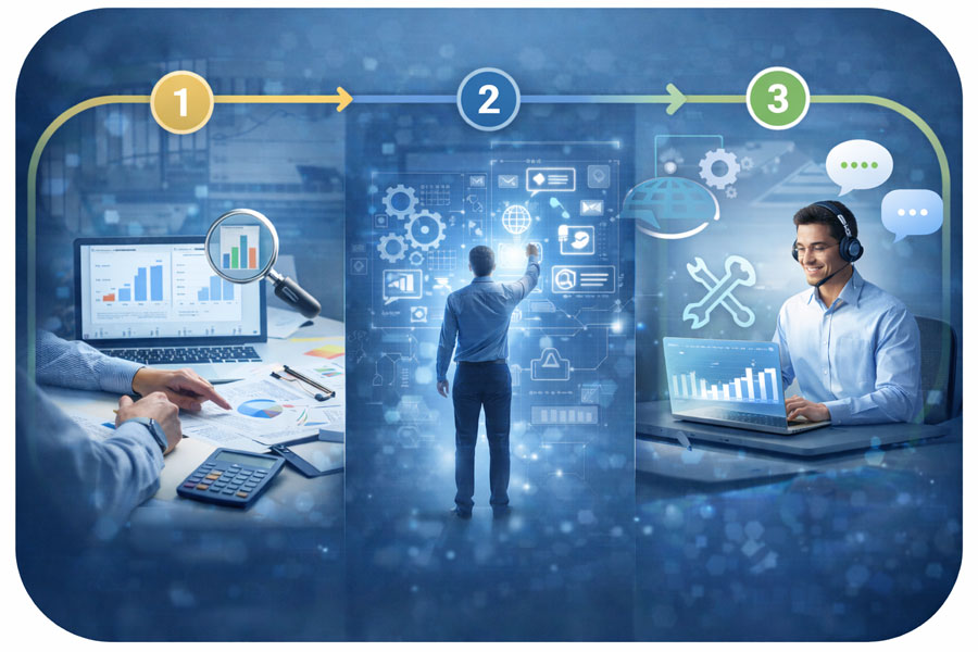 Manage your customers in one software